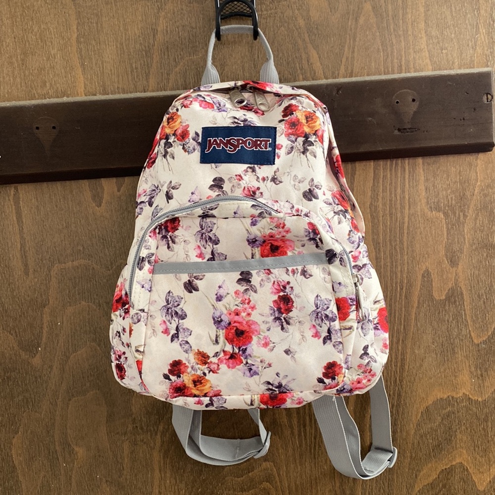 Jansport Floral Mini Backpack